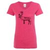 Women’s Glitter V-Neck T-Shirt Thumbnail