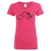 Women’s Glitter V-Neck T-Shirt Thumbnail