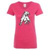 Women’s Glitter V-Neck T-Shirt Thumbnail