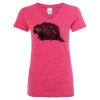Women’s Glitter V-Neck T-Shirt Thumbnail