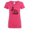 Women’s Glitter V-Neck T-Shirt Thumbnail