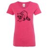 Women’s Glitter V-Neck T-Shirt Thumbnail
