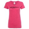 Women’s Glitter V-Neck T-Shirt Thumbnail