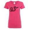 Women’s Glitter V-Neck T-Shirt Thumbnail
