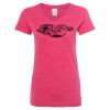 Women’s Glitter V-Neck T-Shirt Thumbnail