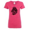 Women’s Glitter V-Neck T-Shirt Thumbnail