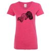Women’s Glitter V-Neck T-Shirt Thumbnail