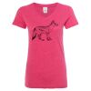 Women’s Glitter V-Neck T-Shirt Thumbnail