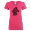 Women’s Glitter V-Neck T-Shirt Thumbnail