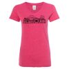 Women’s Glitter V-Neck T-Shirt Thumbnail