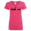 Women’s Glitter V-Neck T-Shirt Thumbnail