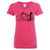 Women’s Glitter V-Neck T-Shirt Thumbnail