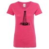 Women’s Glitter V-Neck T-Shirt Thumbnail