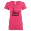 Women’s Glitter V-Neck T-Shirt Thumbnail