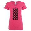 Women’s Glitter V-Neck T-Shirt Thumbnail