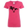 Women’s Glitter V-Neck T-Shirt Thumbnail