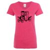 Women’s Glitter V-Neck T-Shirt Thumbnail