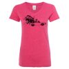 Women’s Glitter V-Neck T-Shirt Thumbnail