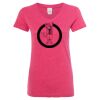 Women’s Glitter V-Neck T-Shirt Thumbnail