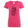 Women’s Glitter V-Neck T-Shirt Thumbnail