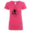 Women’s Glitter V-Neck T-Shirt Thumbnail