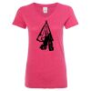 Women’s Glitter V-Neck T-Shirt Thumbnail