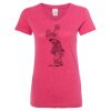 Women’s Glitter V-Neck T-Shirt Thumbnail