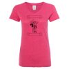 Women’s Glitter V-Neck T-Shirt Thumbnail