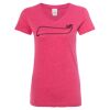 Women’s Glitter V-Neck T-Shirt Thumbnail