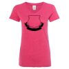 Women’s Glitter V-Neck T-Shirt Thumbnail