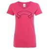 Women’s Glitter V-Neck T-Shirt Thumbnail