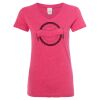 Women’s Glitter V-Neck T-Shirt Thumbnail