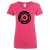 Women’s Glitter V-Neck T-Shirt Thumbnail