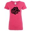 Women’s Glitter V-Neck T-Shirt Thumbnail