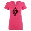 Women’s Glitter V-Neck T-Shirt Thumbnail