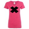 Women’s Glitter V-Neck T-Shirt Thumbnail