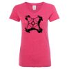 Women’s Glitter V-Neck T-Shirt Thumbnail