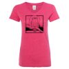 Women’s Glitter V-Neck T-Shirt Thumbnail