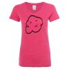 Women’s Glitter V-Neck T-Shirt Thumbnail