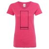 Women’s Glitter V-Neck T-Shirt Thumbnail