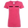 Women’s Glitter V-Neck T-Shirt Thumbnail