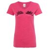Women’s Glitter V-Neck T-Shirt Thumbnail