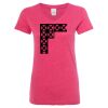 Women’s Glitter V-Neck T-Shirt Thumbnail