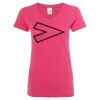 Women’s Glitter V-Neck T-Shirt Thumbnail