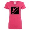 Women’s Glitter V-Neck T-Shirt Thumbnail