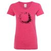 Women’s Glitter V-Neck T-Shirt Thumbnail