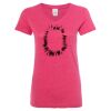 Women’s Glitter V-Neck T-Shirt Thumbnail