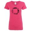 Women’s Glitter V-Neck T-Shirt Thumbnail