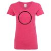 Women’s Glitter V-Neck T-Shirt Thumbnail