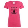 Women’s Glitter V-Neck T-Shirt Thumbnail